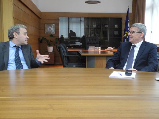 Предсједавајући Представничког дома Шефик Џаферовић разговарао са новоименованим амбасадором Краљевине Шпаније у БиХ